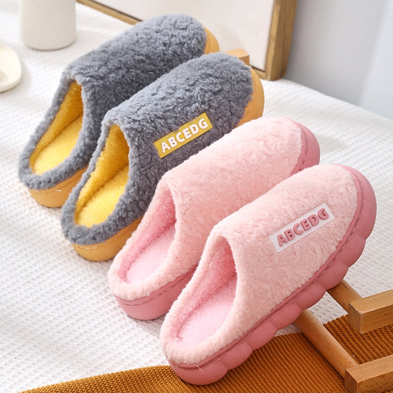 New Cotton Slippers For Women, , For Home Use And Outdoor Wear, , Silent, Non-Slip, Warm, Couple, Postpartum, Student, - Image 3